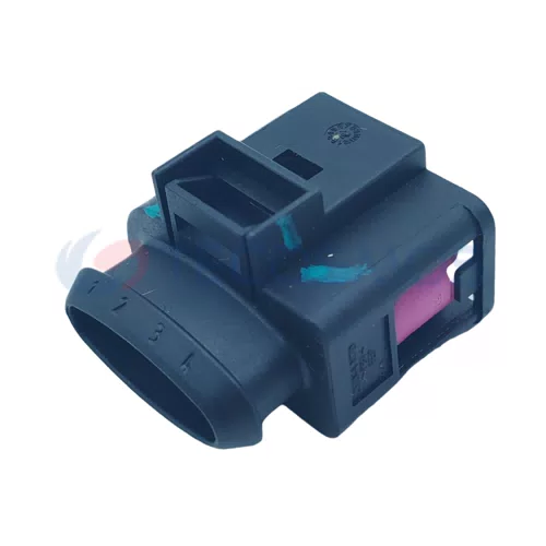 Auto Parts Hot Coil Shell Plug Waterproof Connector Suitable for Audi 4-pin Female 4D0 971 994 - image 6